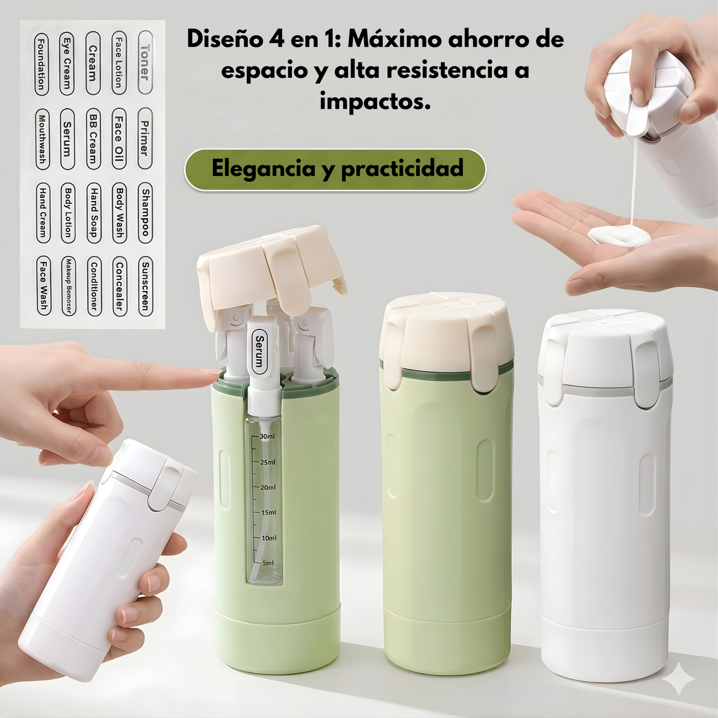 Dispensador 4 en 1